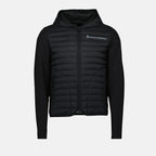 재킷 퀼트 집업 재킷 Moncler Grenoble 검은색 Femme