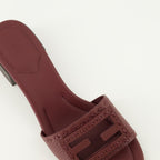 Bild des Artikels Burgunderfarbene Baguette-Absatzsandalen von Fendi für Damen - Frühjahr-Sommer 2026 - Detaillierte Ansicht_4