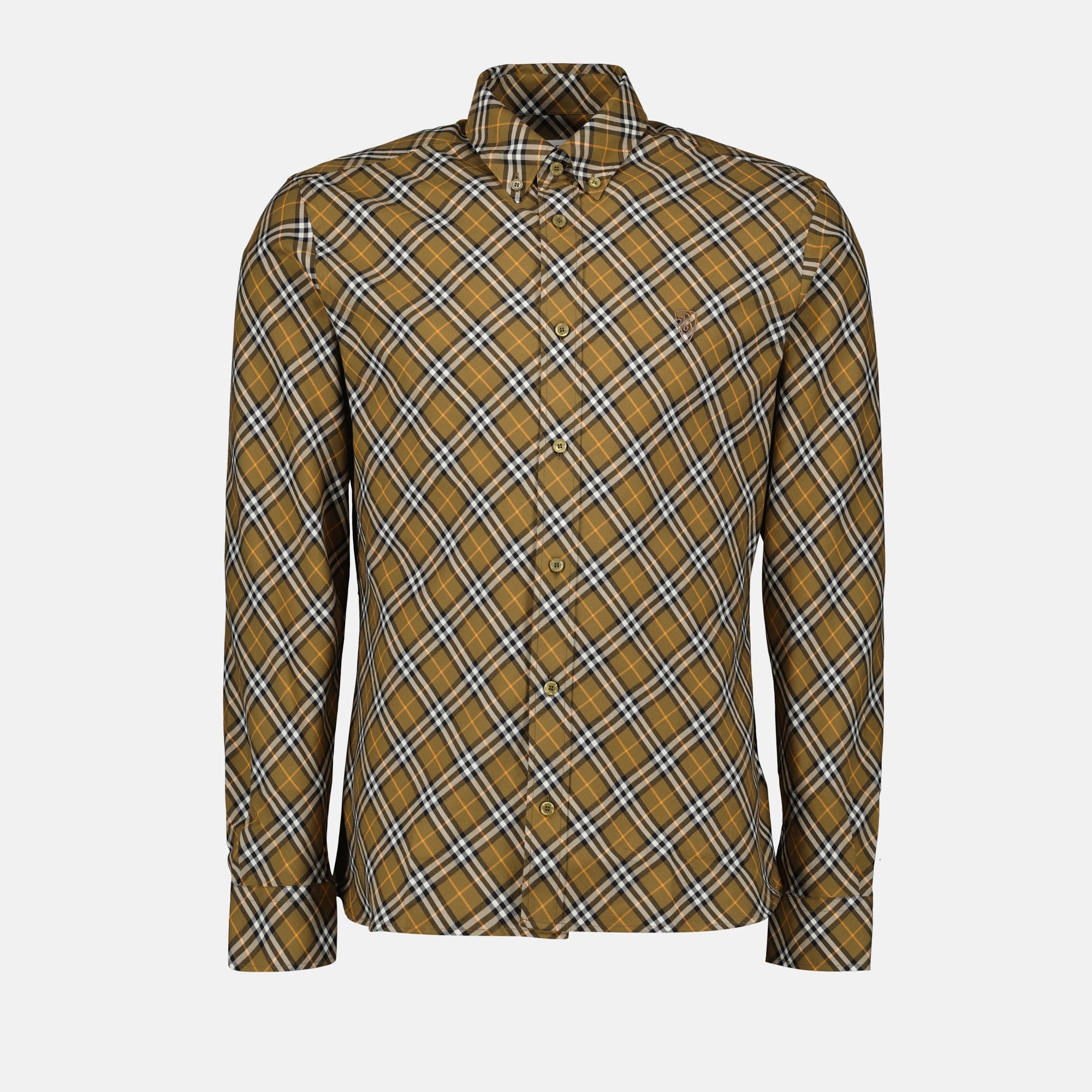 Chemises Chemise à carreaux Burberry Beige Homme