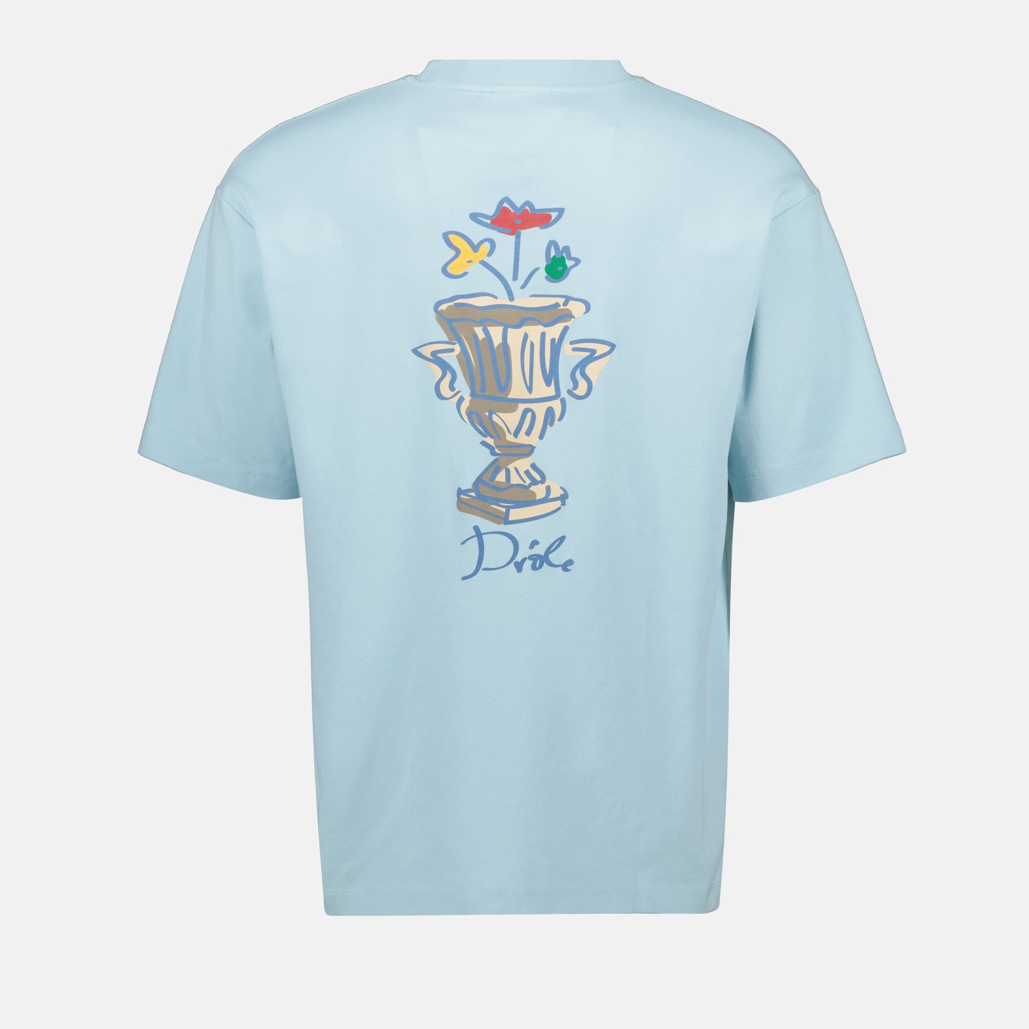 T-shirts T-shirt vase Drole De Monsieur Bleu Homme