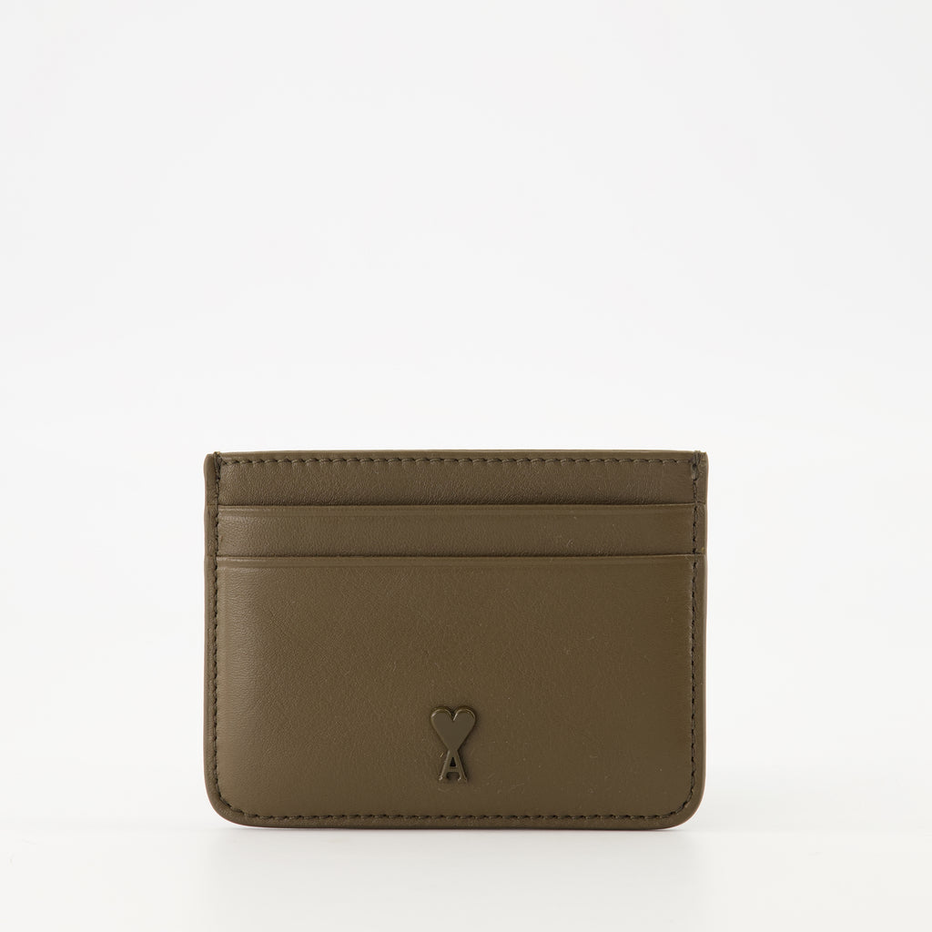 Imagen del artículo Porta tarjetas Ami de corazón de la marca Ami PARIS para Unisex - Temporada Otoño-Invierno 2025 - Vista Frontal