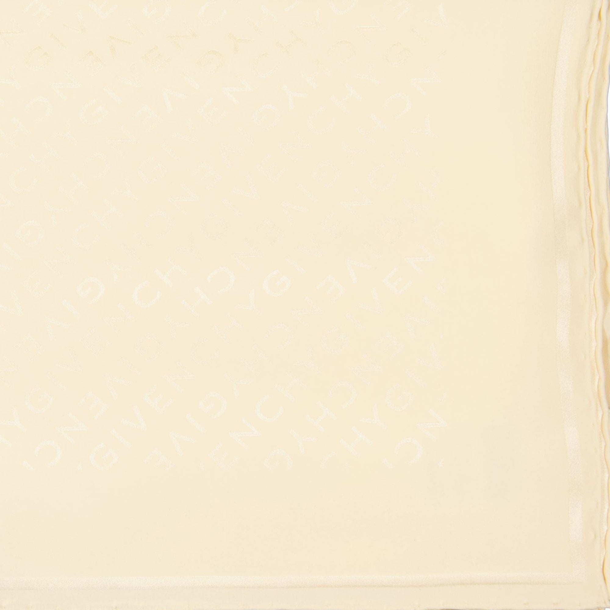 Écharpes, foulards et gants Foulard monogrammé Givenchy Blanc Femme