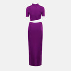 Image of the Top Maparadita purple top by Christopher Esber for Women - Spring-Summer 2026 - Detailed View_4