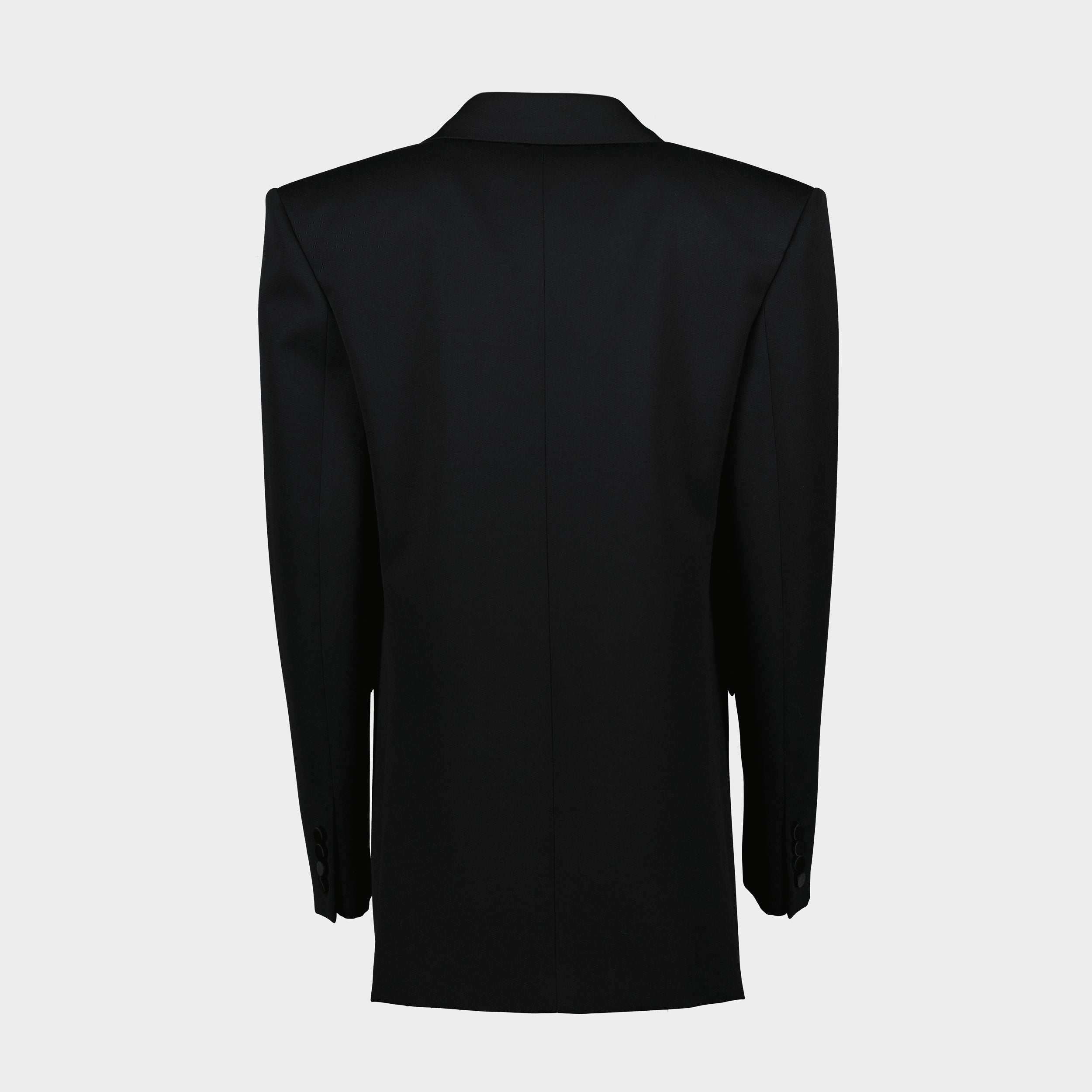 Vestes Veste blazer Saint Laurent Noir Femme