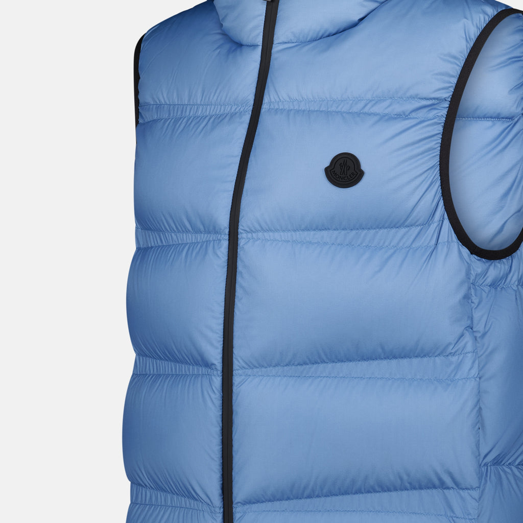 Vestes Doudoune Lausen sans manches Moncler Bleu Homme