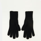 Image de l'article Gants en laine noir de la marque Moncler pour Homme - Saison Automne-Hiver 2025 - Vue de Dos