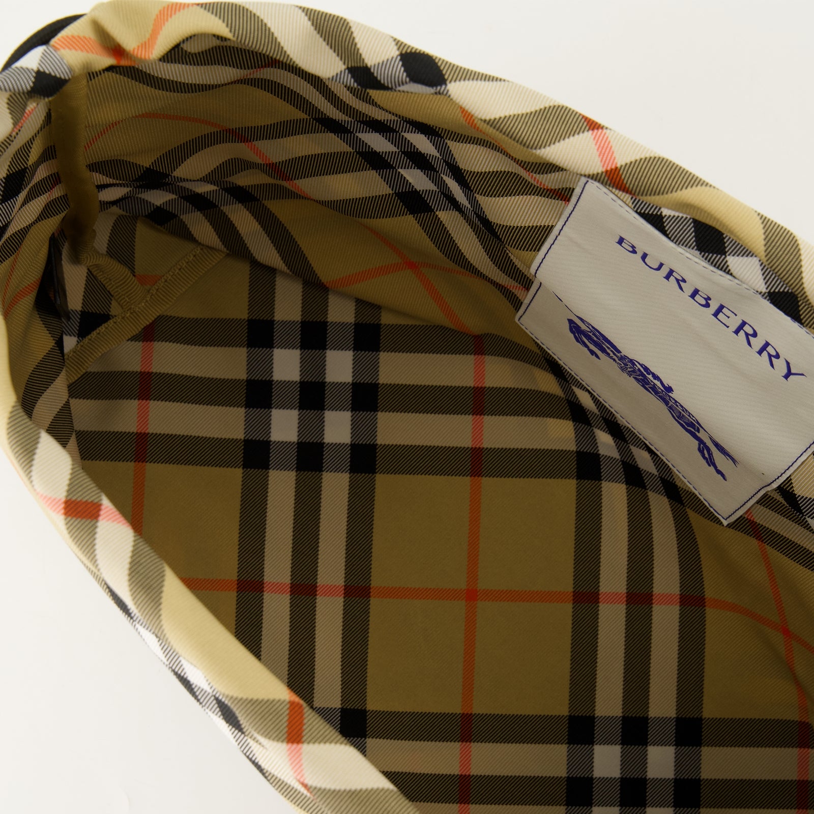 Pouches Pochette à carreaux Burberry Beige Homme
