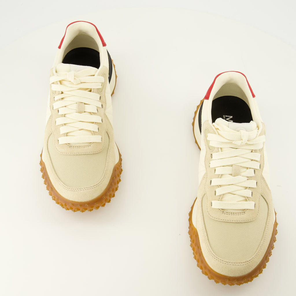 Baskets Baskets CityTrek en daim beige Moncler Beige Homme