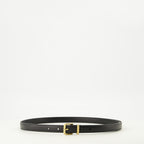 Imagen del artículo Cinturón de cuero negro de la marca Miu Miu para Mujer - Temporada Primavera-Verano 2026 - Vista Frontal