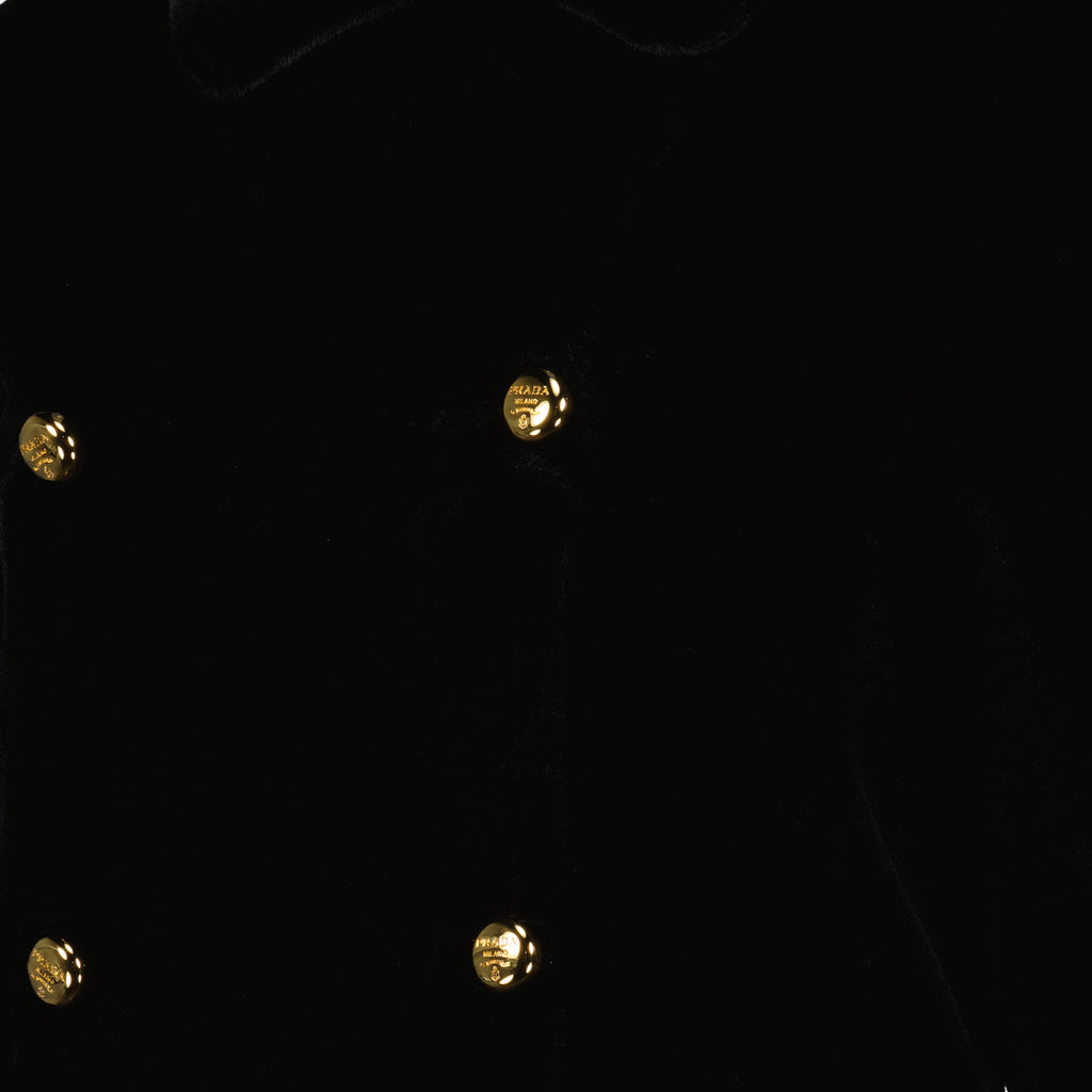 Manteaux Manteau en fausse fourrure Prada Noir Femme