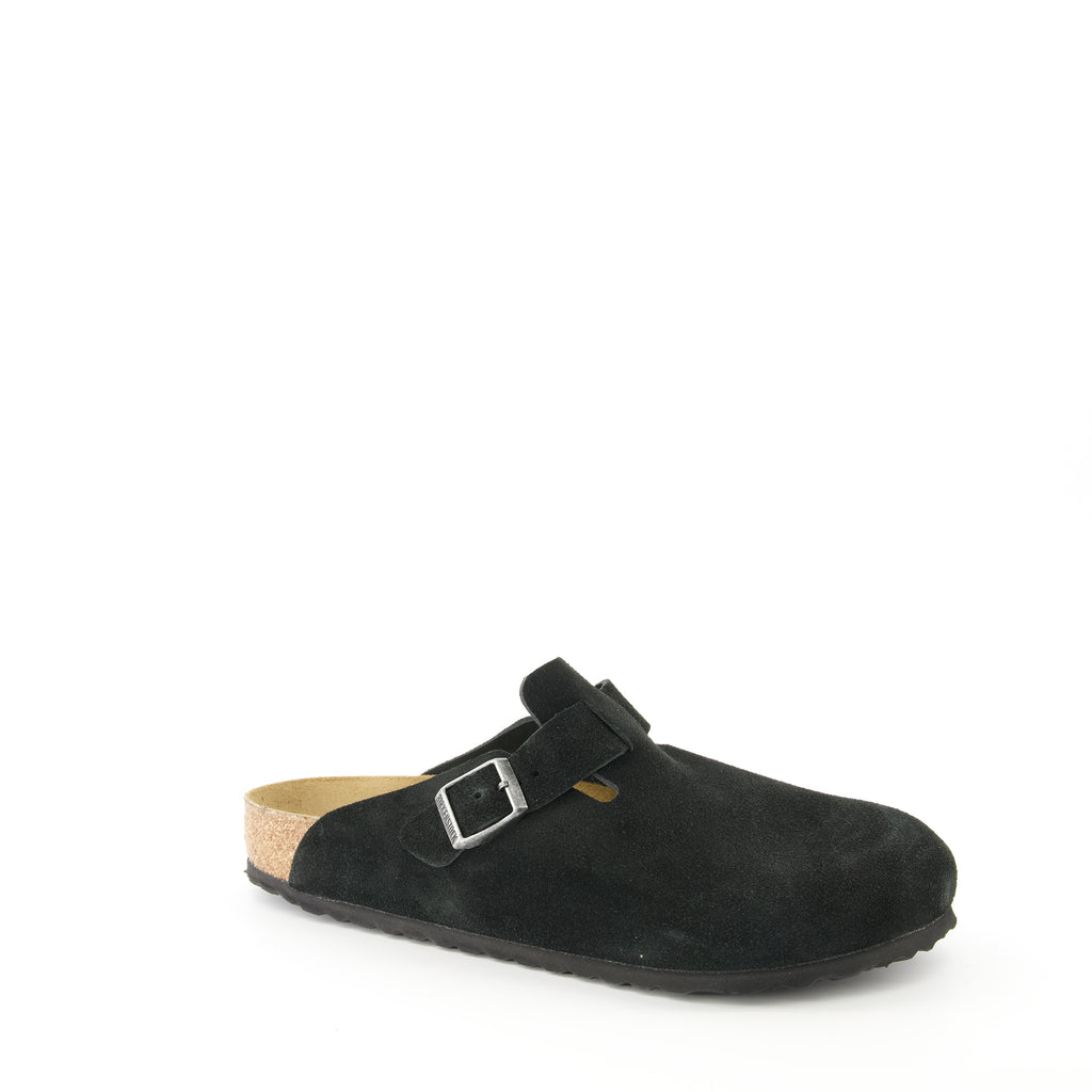 Chaussures ouvertes Mules Boston Birkenstock Noir Homme