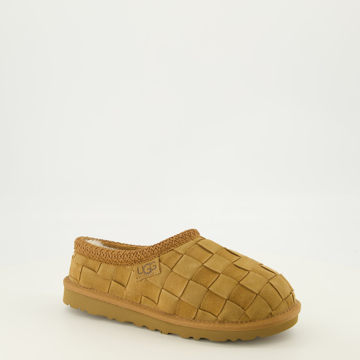 Chaussures ouvertes Mules Tasman tissé marron Ugg Marron Homme