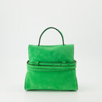 Bolsas de mão e de ombro Sac Tie Me small Moschino Verde Femme