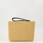 Pochettes Pochette in Rafia Beige Givenchy Beige Femme