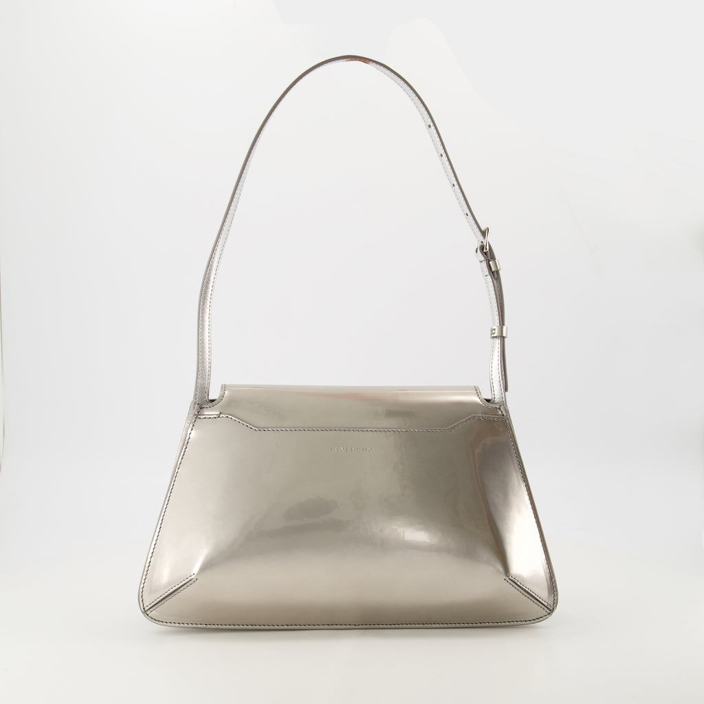 Sacs à main et épaule Sac 4G Liquid Givenchy Argenté Femme