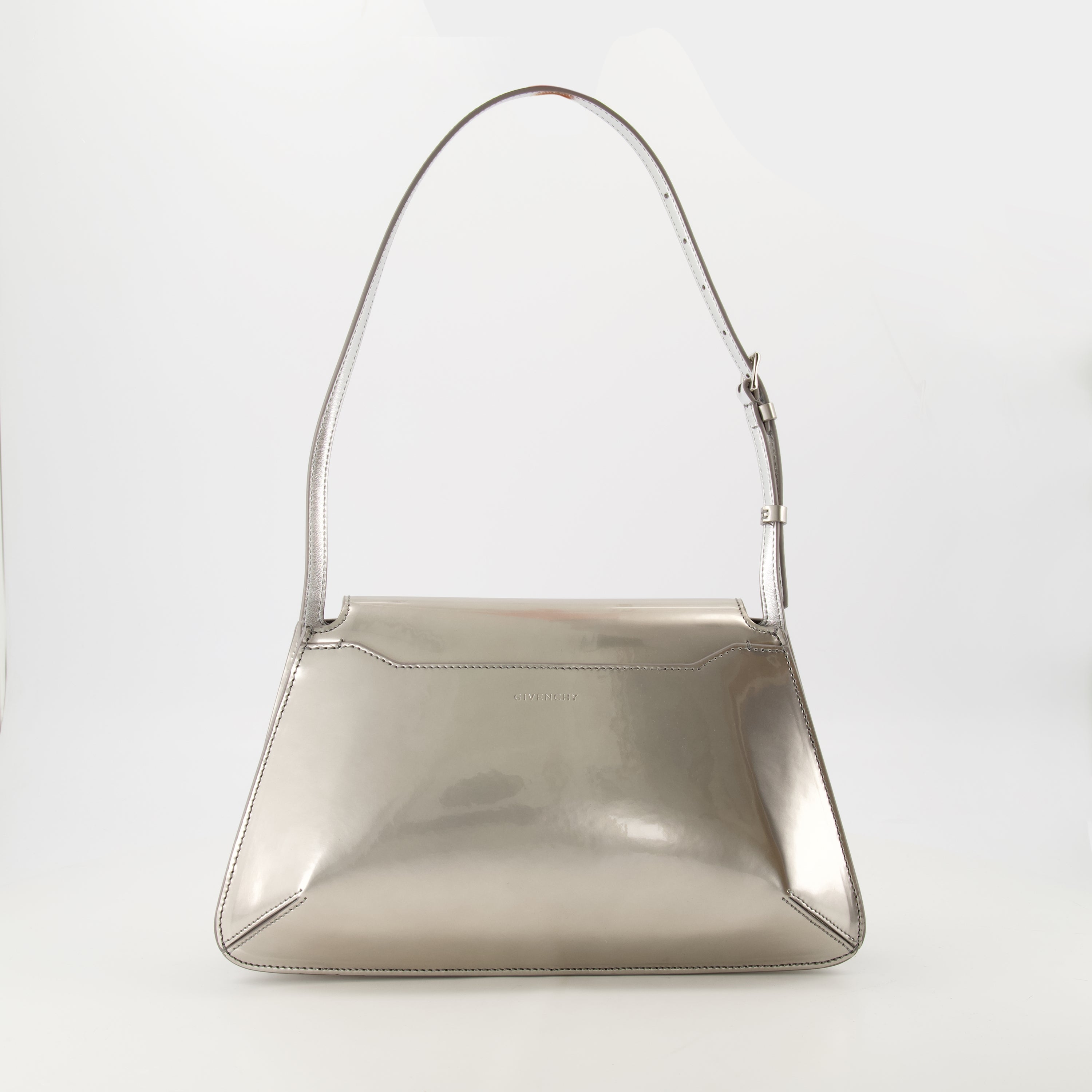 Sacs à main et épaule Sac 4G Liquid Givenchy Argenté Femme