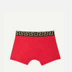 Sous-vêtements et homewear Boxer Medusa long Versace Rouge Homme