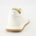 Tênis Sapatilhas AMI New Rush Ami PARIS Branco Unissex