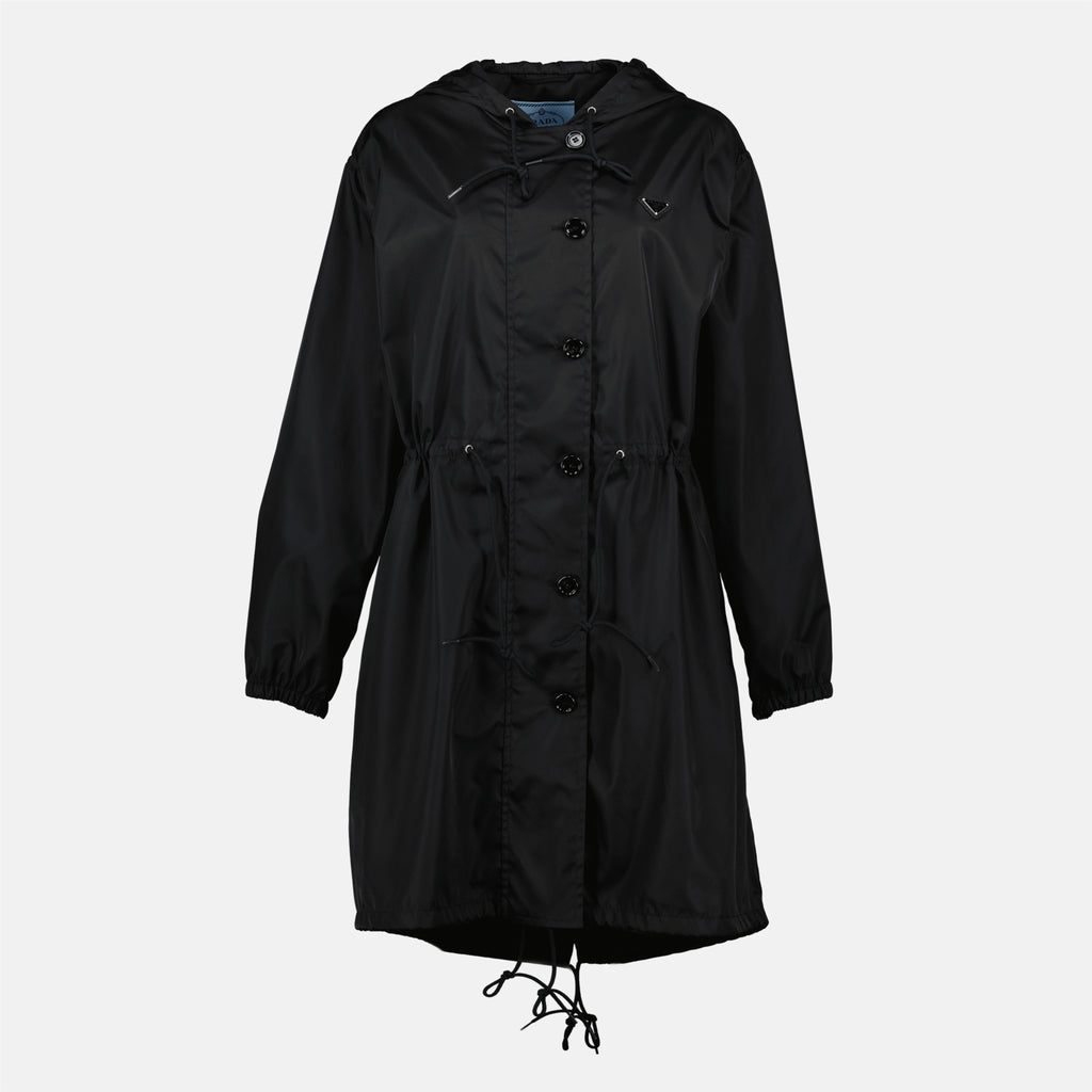 Manteaux 防水パーカー Prada Noir Femme