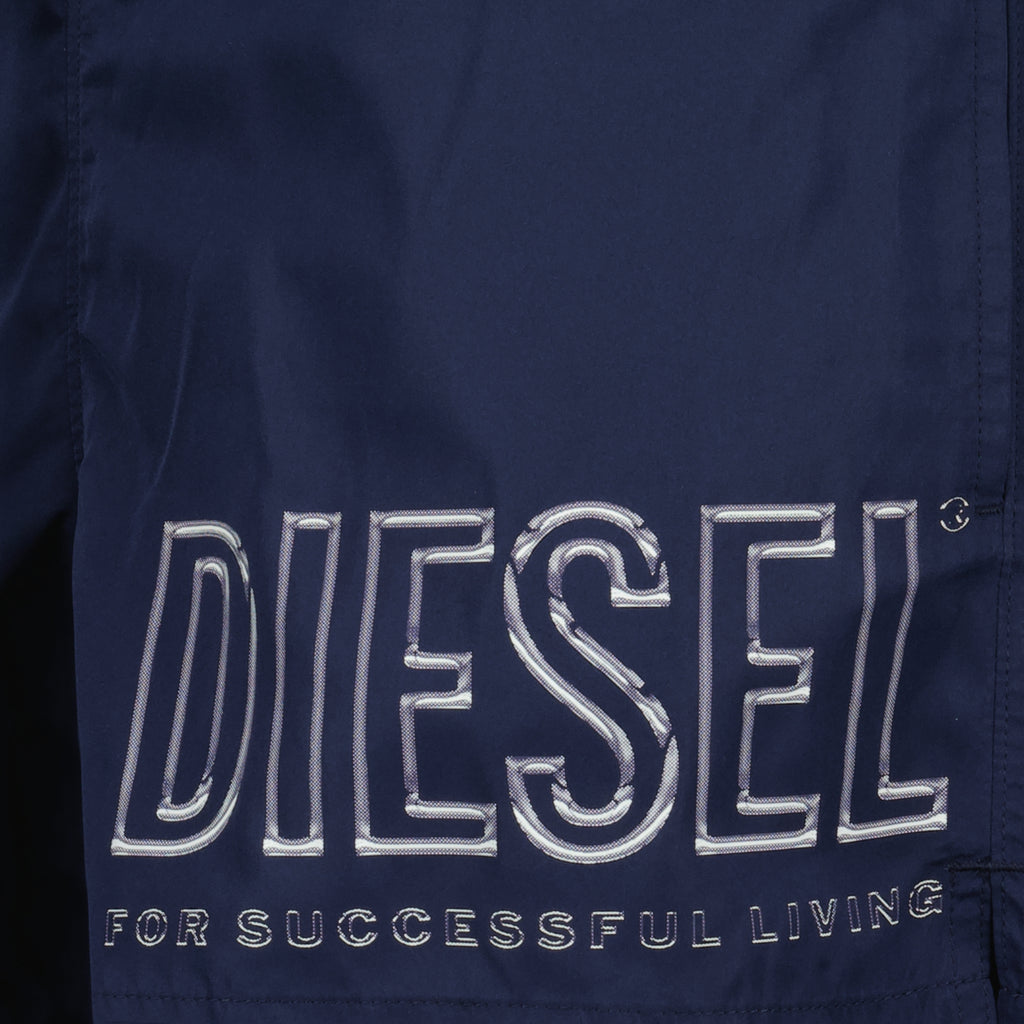 Image de l'article Maillot de bain logo bleu marine de la marque Diesel pour Homme - Saison Printemps-Été 2026 - Vue détaillée_1