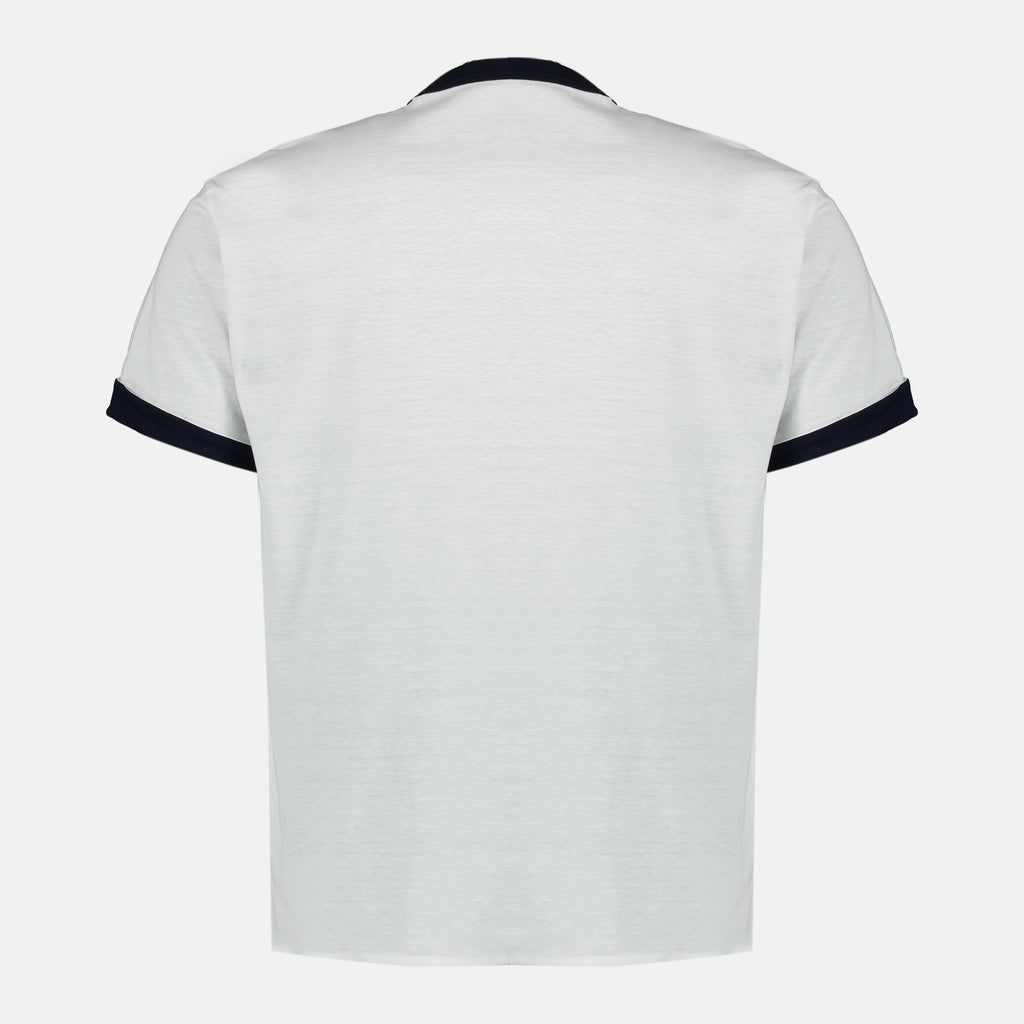 Image de l'article T-shirt réversible en coton de la marque Prada pour Homme - Saison Printemps-Été 2026 - Vue de Dos