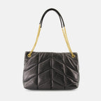 Handtaschen und schultertaschen Mittlere Puffer Tasche Saint Laurent Schwarz Femme