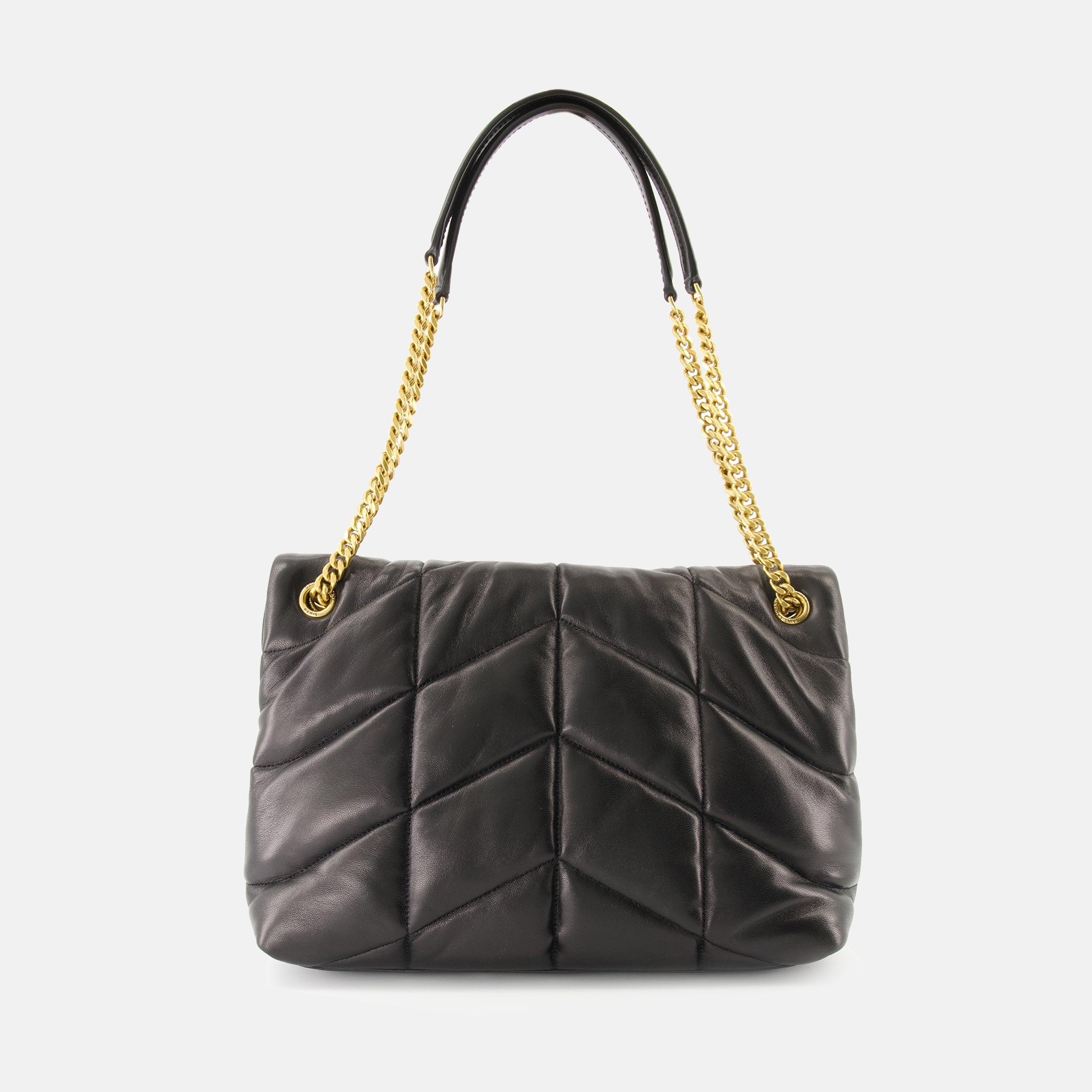 Handtaschen und schultertaschen Mittlere Puffer Tasche Saint Laurent Schwarz Femme