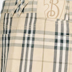 Jupes Jupe mini à carreaux Burberry Beige Femme