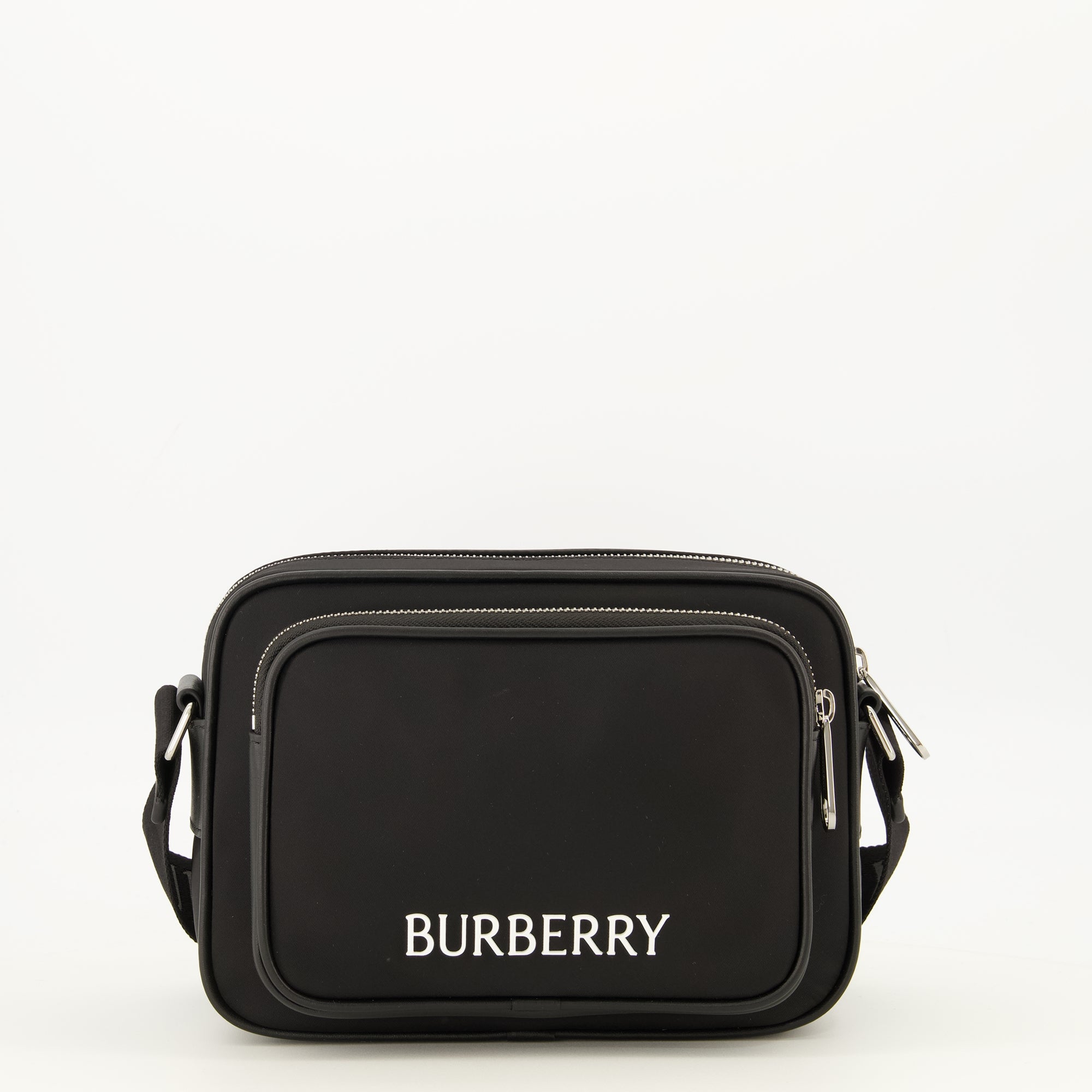 Sacs bandoulière Borsa Paddy Nera in Nylon Burberry Noir Homme