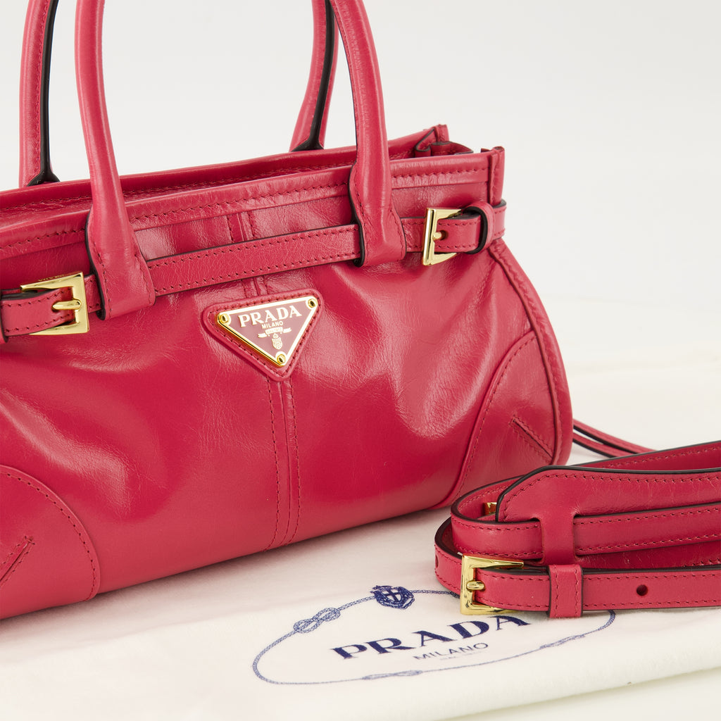 Image de l'article Mini sac Bonnie rose de la marque Prada pour Femme - Saison Printemps-Été 2026 - Vue détaillée_2