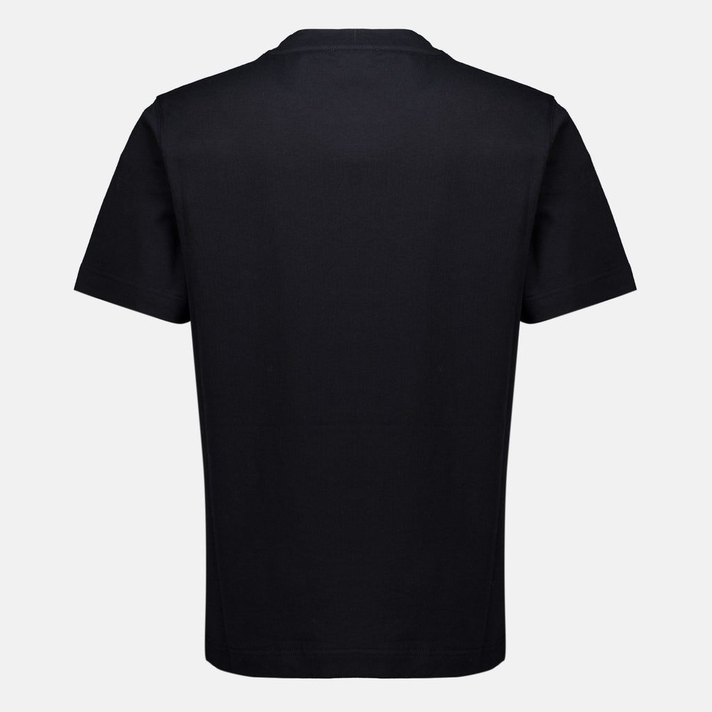 T-shirts Knight Check Black T-shirt Burberry Noir Homme