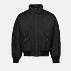 Manteaux Doudoune en Re-nylon Prada Noir Homme