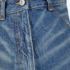 Pantaloni Jeans Twist Mm6 Blu Femme
