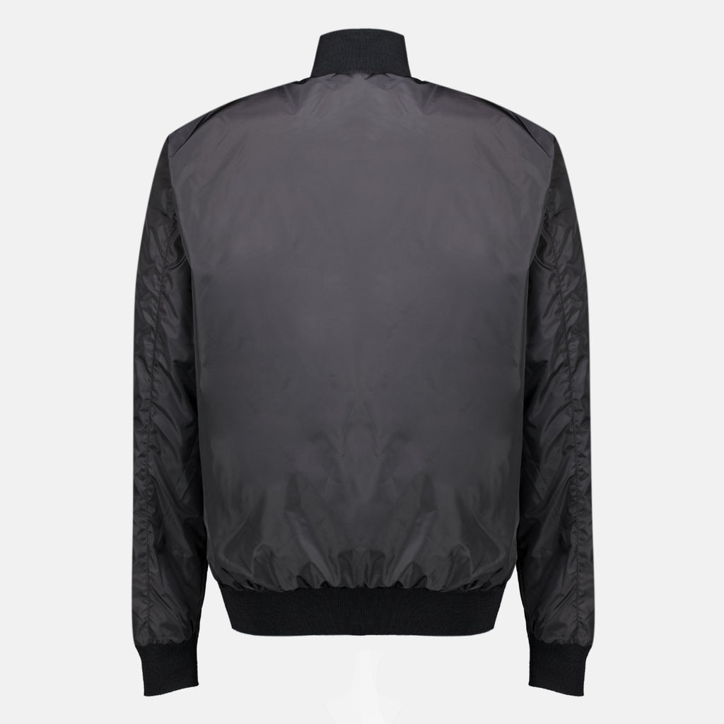 Vestes Veste zippée réversible noir Prada Noir Homme