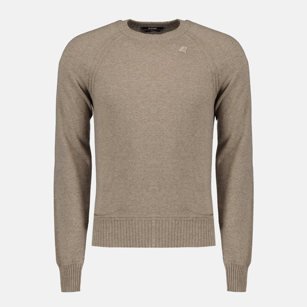 Bild des K-Way Sebas Wollpullovers für Herren - Herbst-Winter 2025 - Vorderansicht