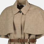 Image de l'article Cape Favetto beige de la marque Max Mara pour Femme - Saison Printemps-Été 2026 - Vue détaillée_3