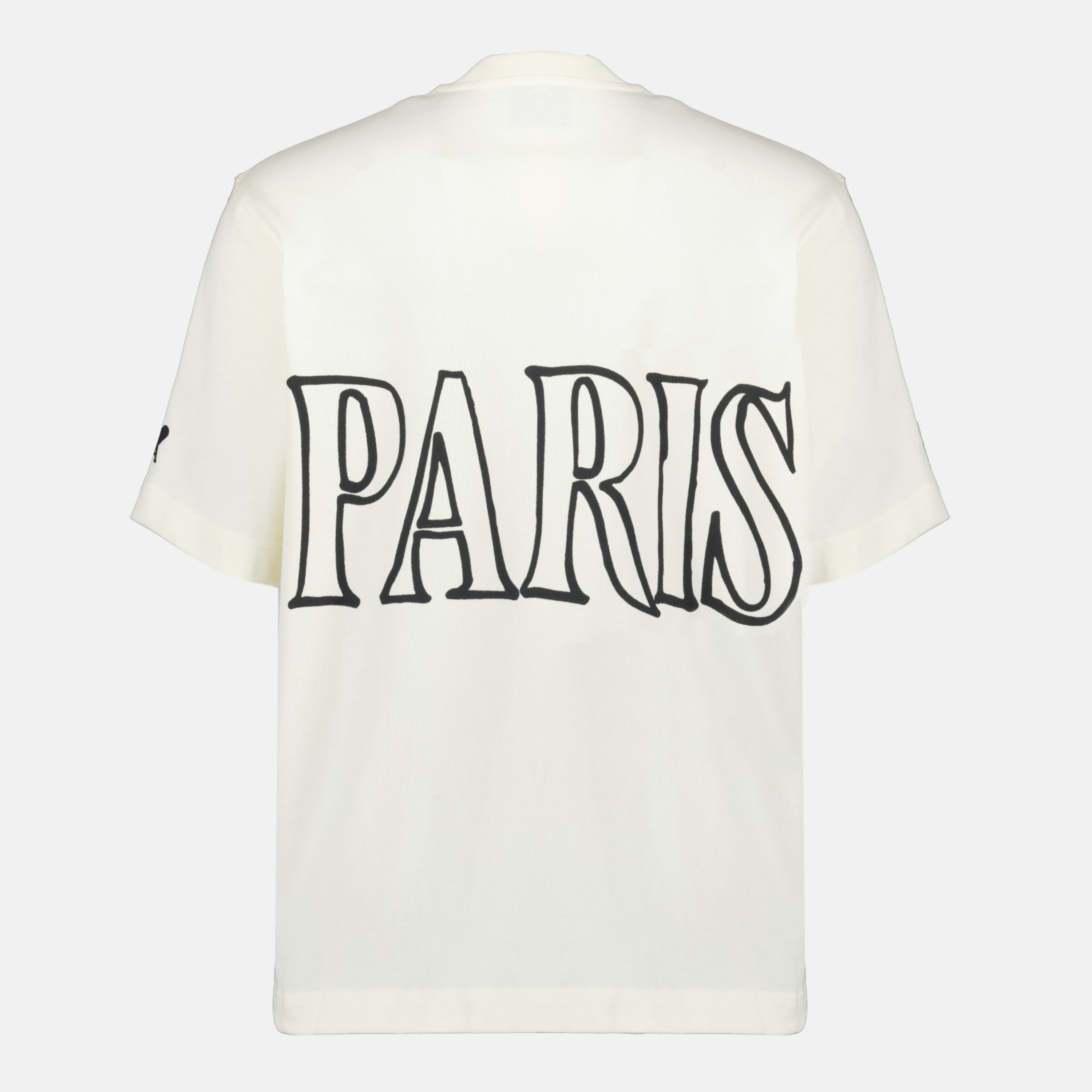 Image de l'article T-shirt imprimé blanc de la marque Ami PARIS pour Unisex - Saison Printemps-Été 2026 - Vue détaillée_2