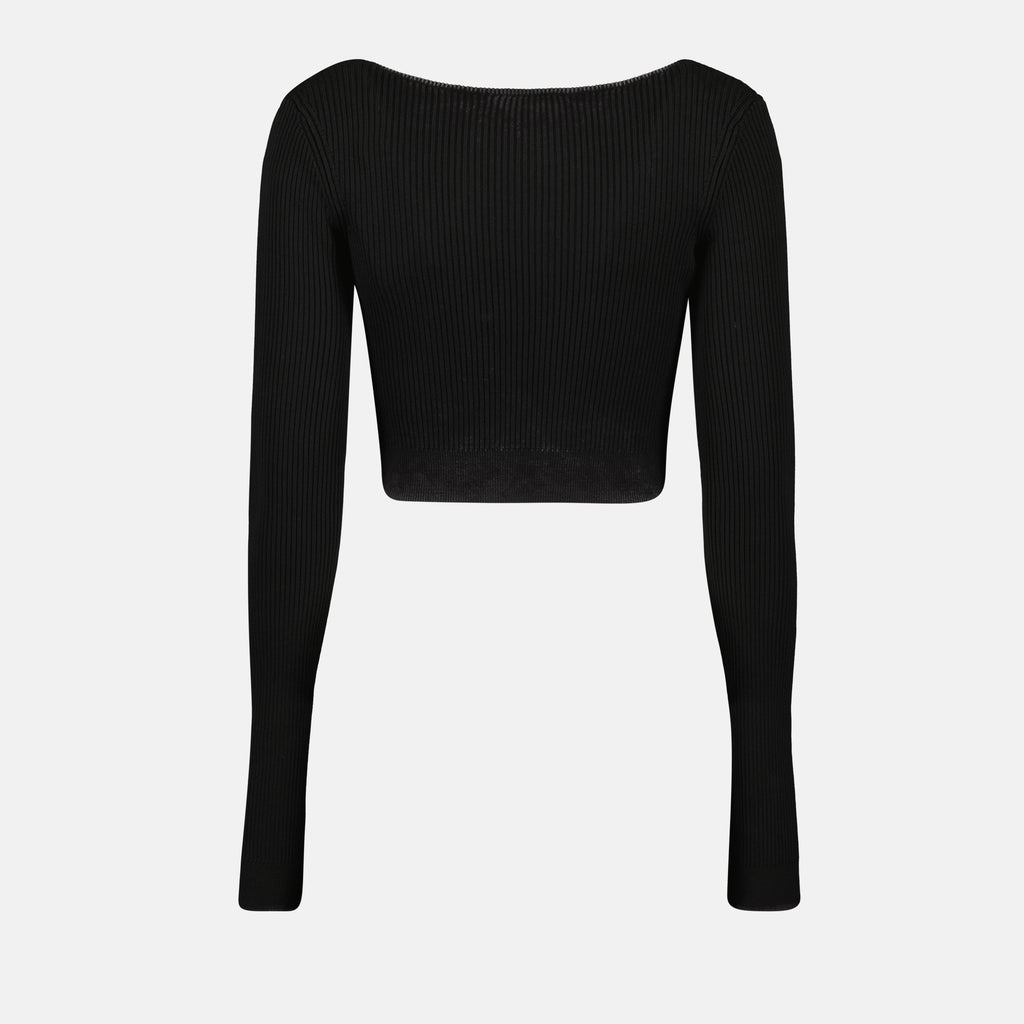 トップス Top cardigan M-Latina Diesel 黒 Femme