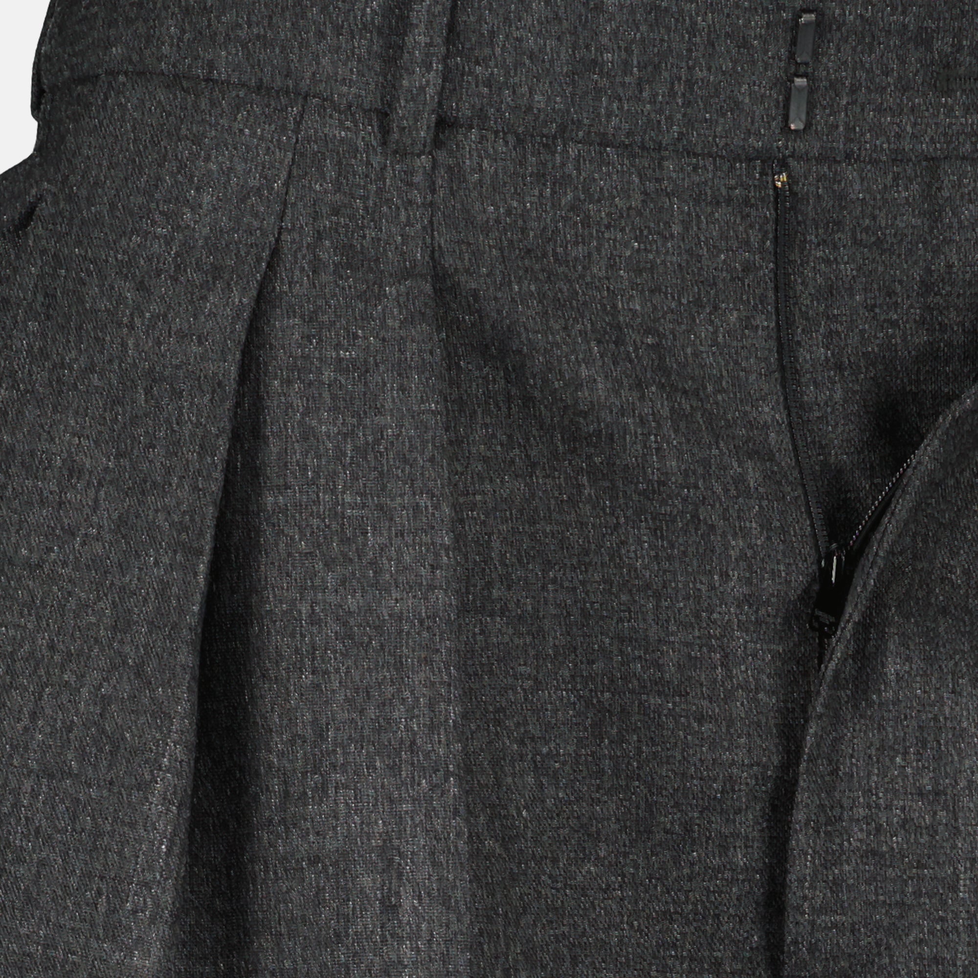 Pantalons Pantalon en laine Saint Laurent Gris Femme