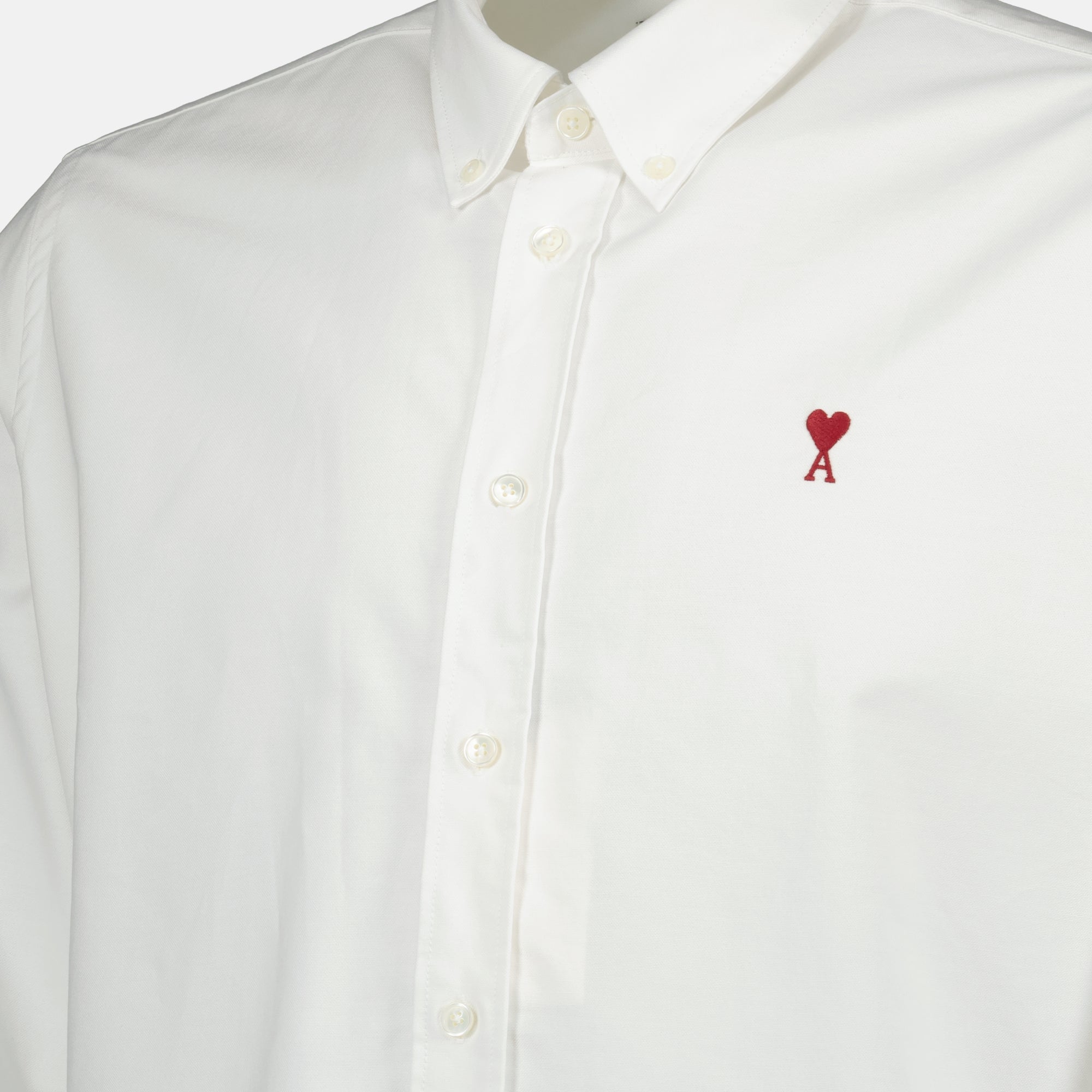 Camisas Camisa Ami de Coeur Ami PARIS Blanco Unisex