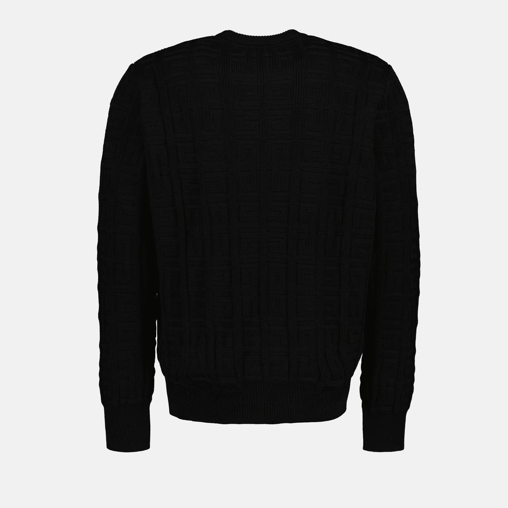 Maille Pull 4G Givenchy Noir Homme