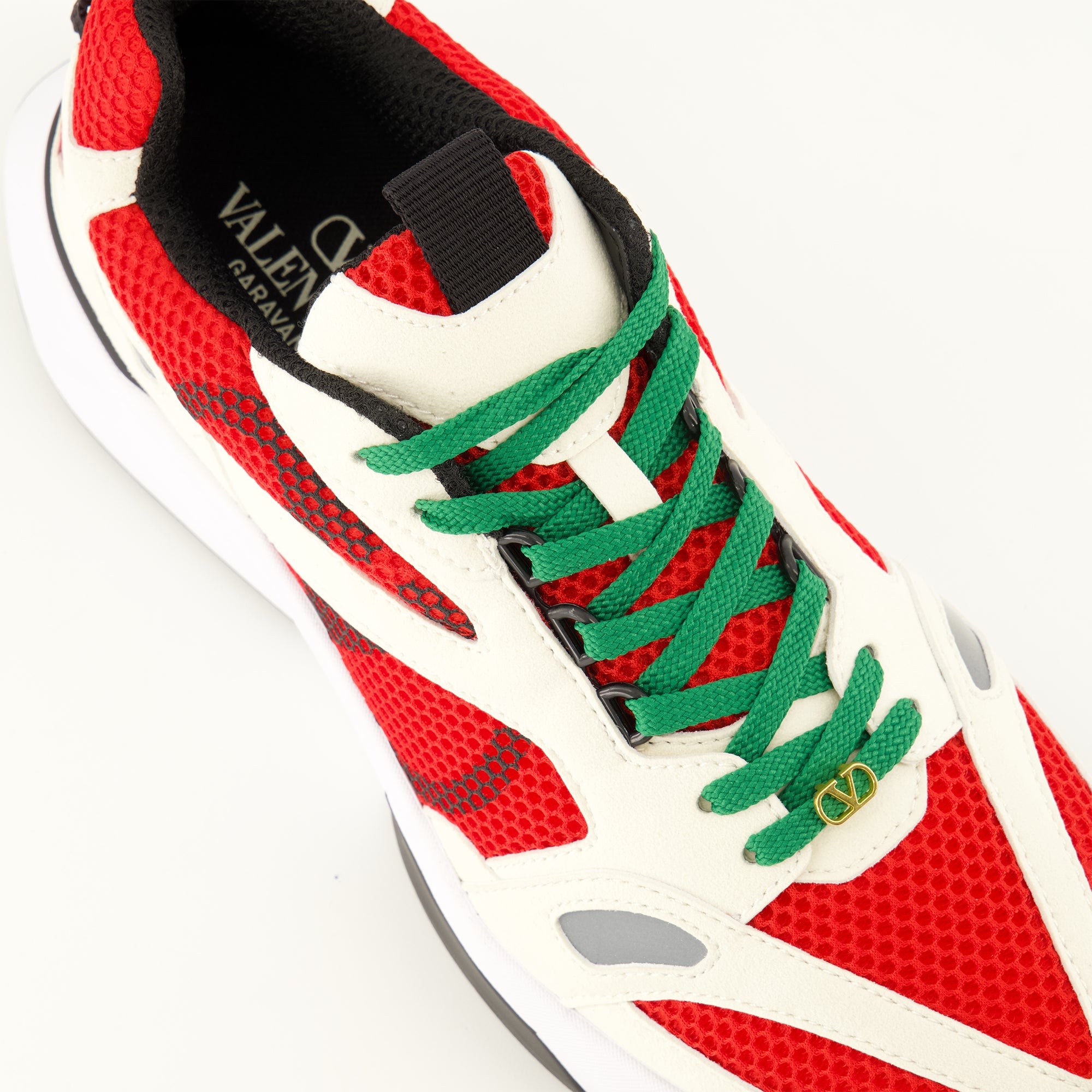 Baskets Demivee 스니커즈 - 스웨이드 및 패브릭 Valentino Garavani Rouge Homme