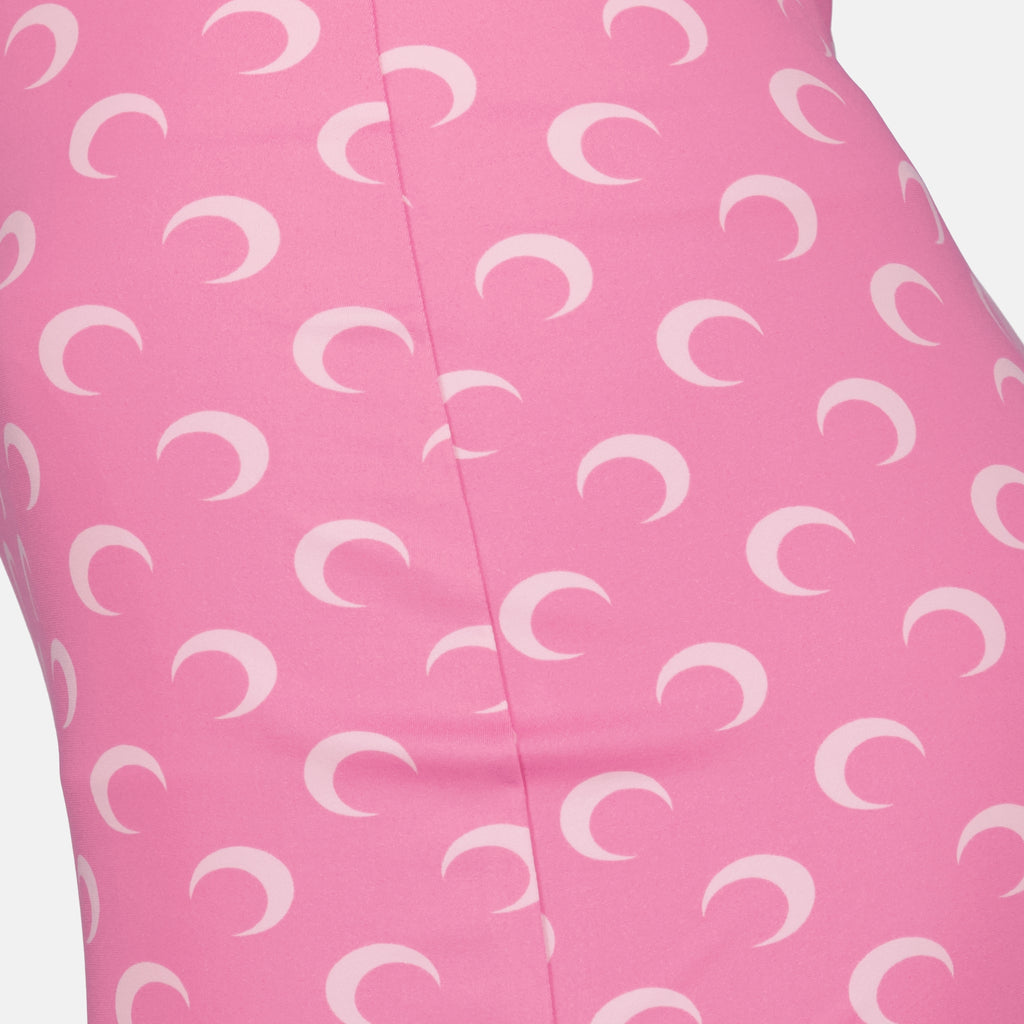Robes Mini robe Moon rose Marine Serre Rose Femme