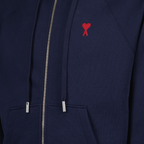 Sudaderas Sudadera con cremallera Ami de Coeur Ami PARIS azul oscuro Unisexo