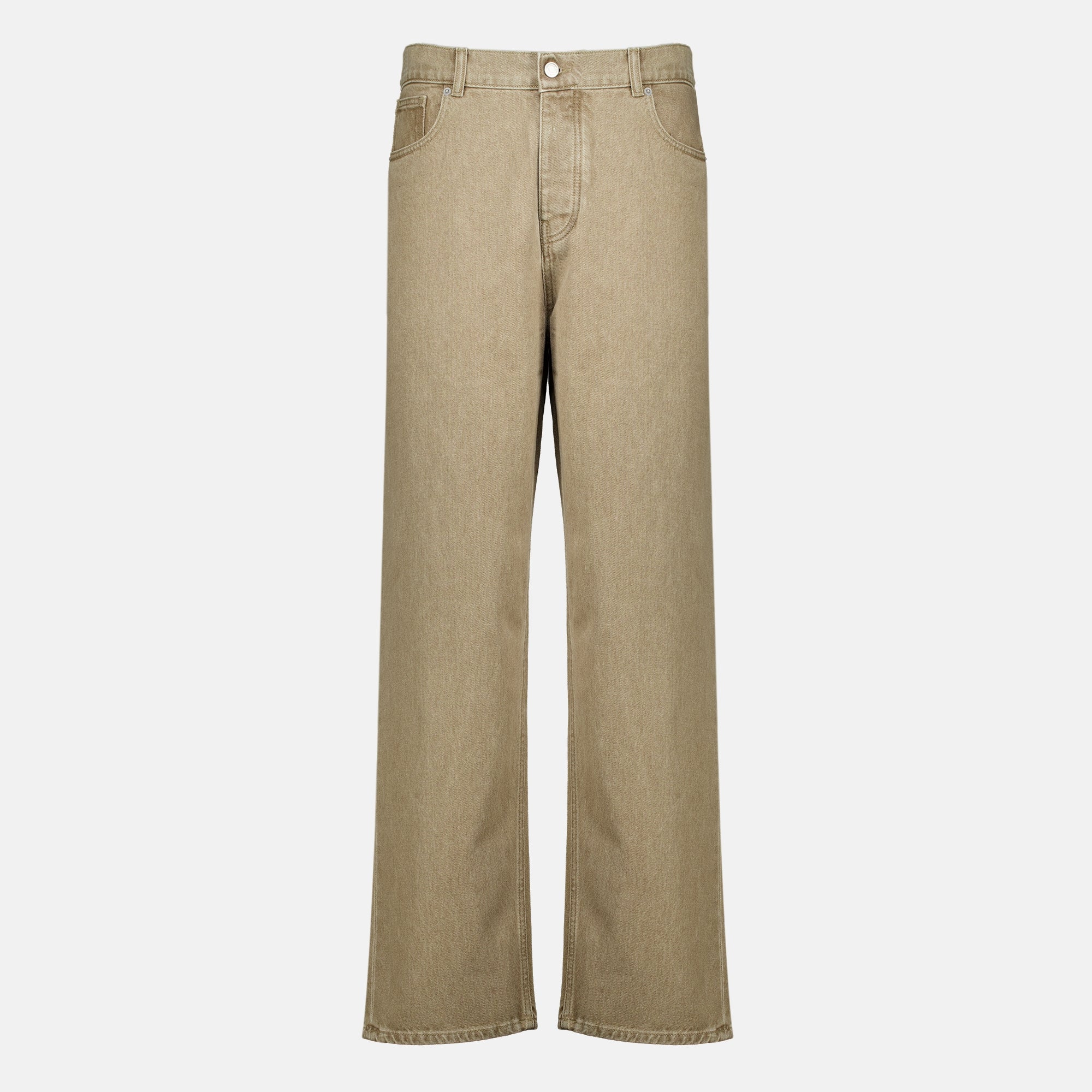 Pantalons Jean em Denim Caqui Drole De Monsieur Beige Homme