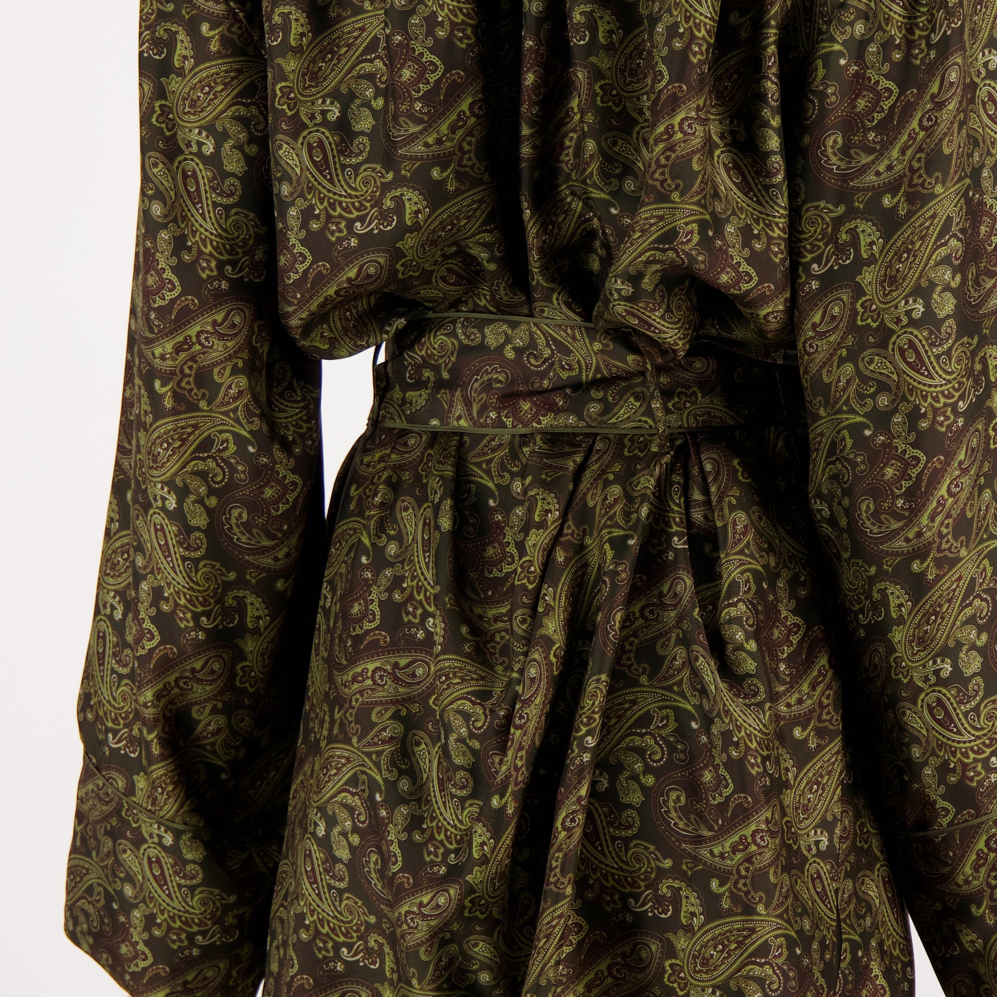 Tops Robe lavallière Saint Laurent Vert Femme