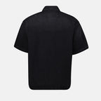 Camisas Camisa de Denim Prada Preto Homme