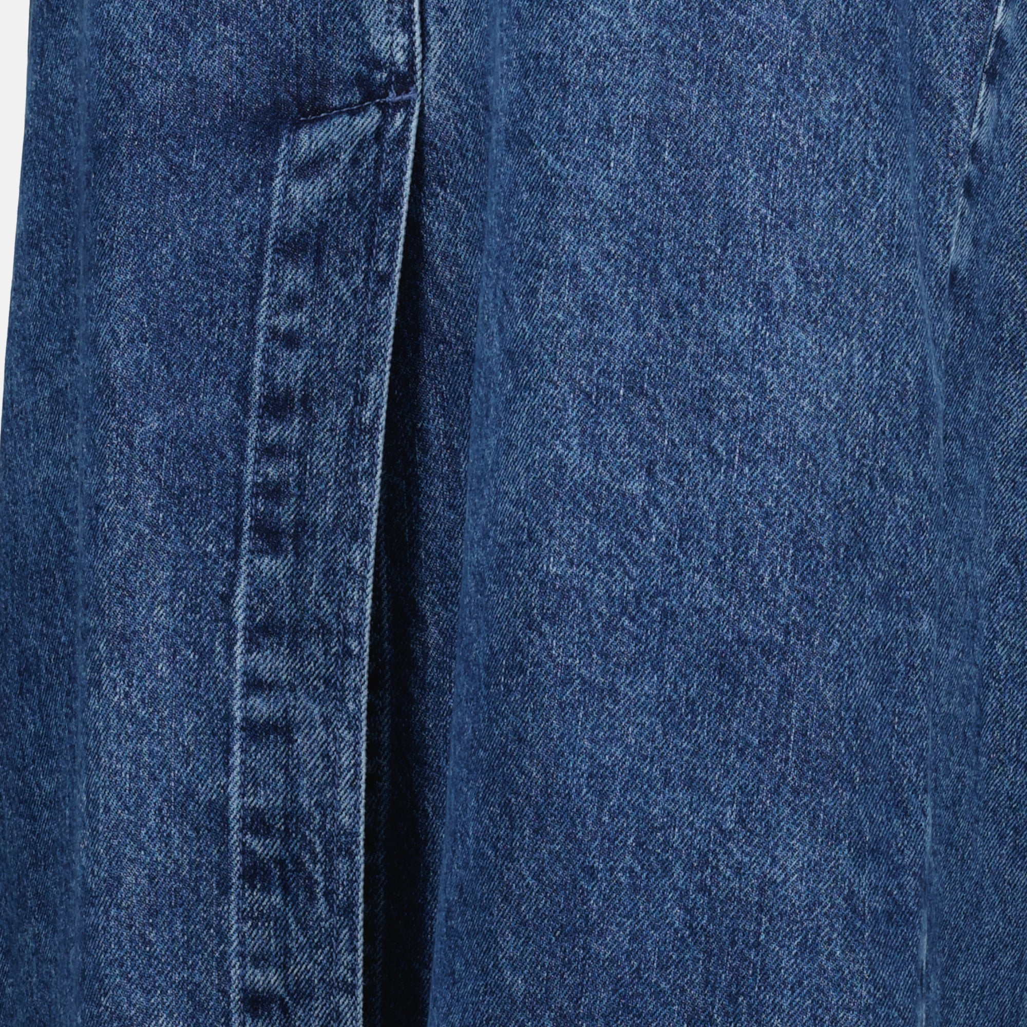 Image de l'article Jupe mi-longue en denim bleu de la marque Diesel pour Femme - Saison Printemps-Été 2026 - Vue détaillée_2