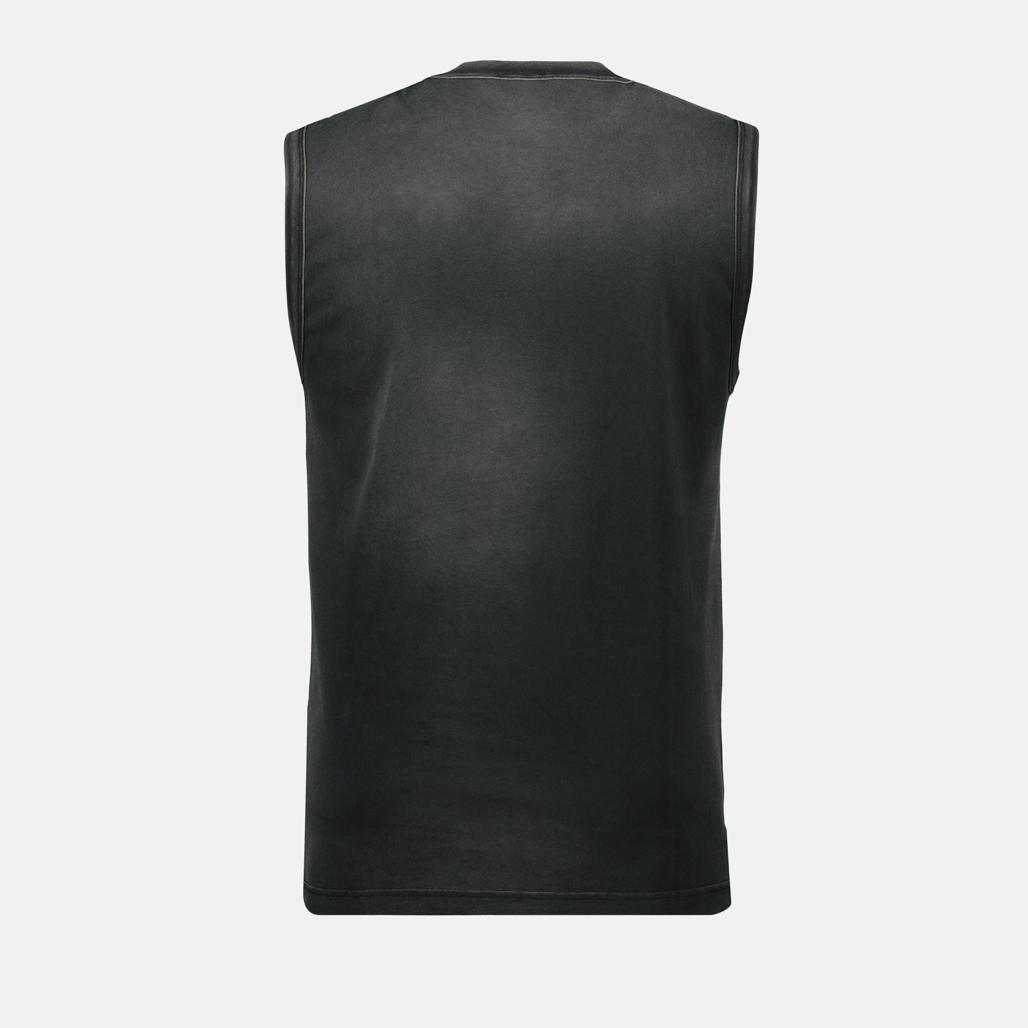 Imagem da t-shirt sem mangas T-Brico da marca Diesel para homem - Coleção Outono-Inverno 2025 - Vista Detalhada_2