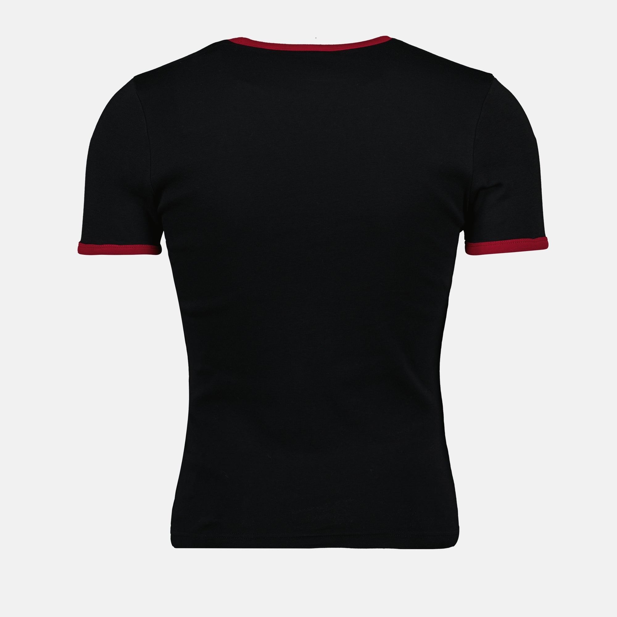 Camisetas T-shirt Assinatura Courrèges Preto Homme